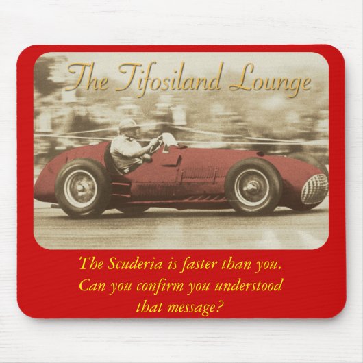 Tifosiland Lounge Mousepad Muismat (Voorkant)