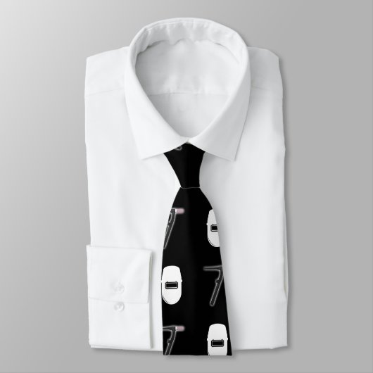 TIG Welding Pattern Stropdas (Gebonden)