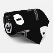 TIG Welding Pattern Stropdas (Opgerold)