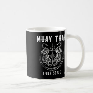 Tigar Style Muay Thai Vintage Kickbokstraining Koffiemok