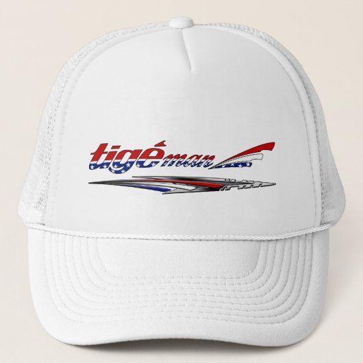 Tige Man Juli 4e Rood Wit en Blauw Pet (Voorkant)