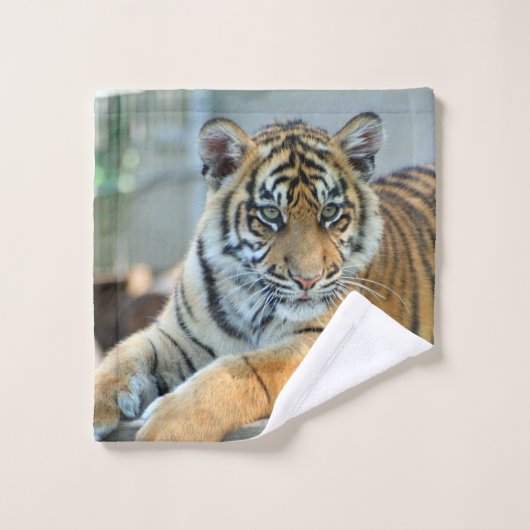 Tiger 034 washandje (Wasdoekje)