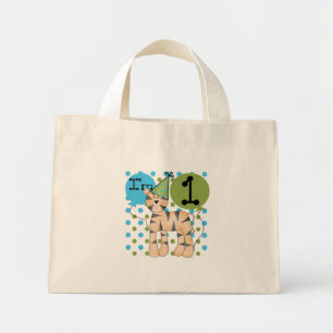 Tiger 1e verjaardag T-shirts en geschenken Mini Tote Bag