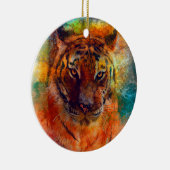 Tiger 2022 keramisch sieraad ornament (Rechts)