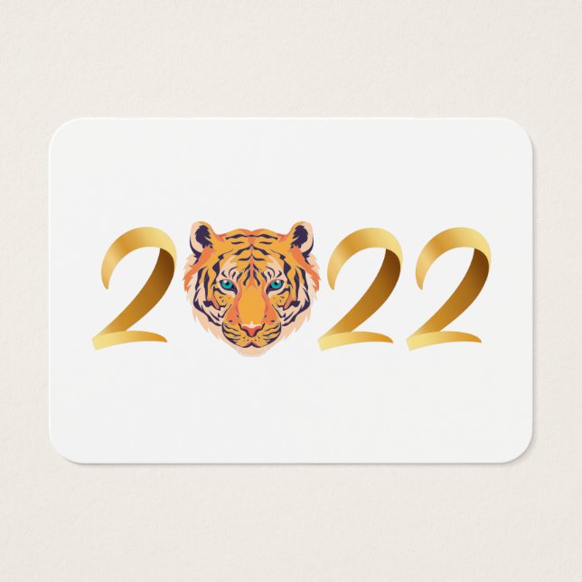 Tiger 2022 visitekaartje (Voorkant)