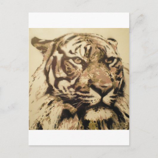 tiger 50x50 2012 briefkaart (Voorkant)