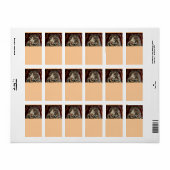 Tiger-adreslabel Etiket (Full Sheet)