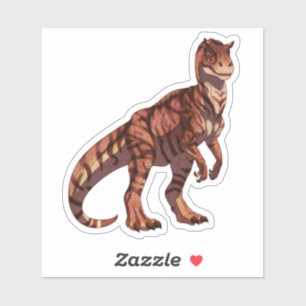 Tiger Allosaurus Sticker