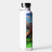 Tiger Allosaurus Waterfles (Rechts)