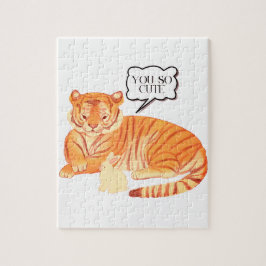 Tiger and Bunny Friendship - Leuke Dierenillustrat Legpuzzel