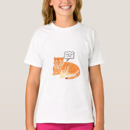 Tiger and Bunny Friendship - Leuke Dierenillustrat T-shirt