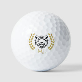 Tiger and Laurels Golfballen