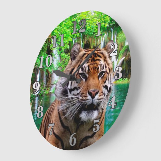 Tiger and Waterfall Grote Klok (Hoek)