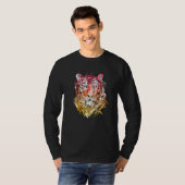 Tiger Animal Art Animal Lovers Premium T-shirt (Voorkant volledig)