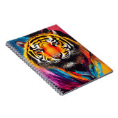 Tiger Animal Discovery Adventure Natuur Planet Ea Notitieboek (Rechterzijde)