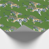 Tiger Animal Pattern Oerwoud Cadeaupapier (Hoek)