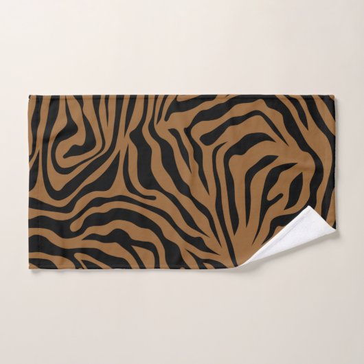 Tiger Animal Print Bad Handdoek (Handdoek)