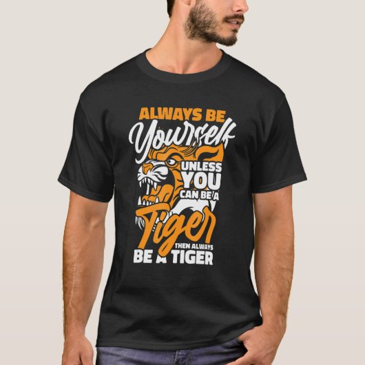 Tiger Animal Tigers T-shirt (Voorkant)