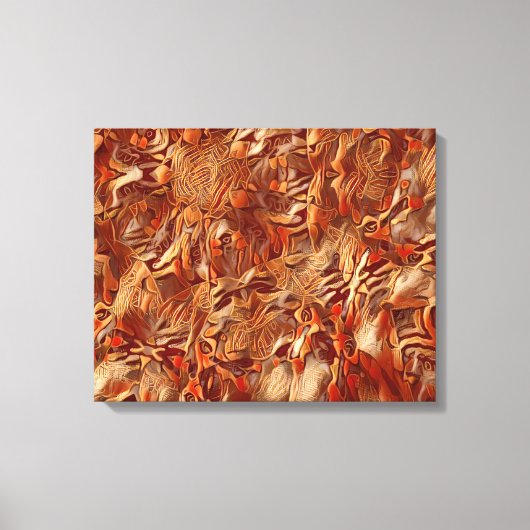 Tiger Army Canvas Afdruk (Voorkant)