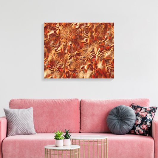 Tiger Army Canvas Afdruk (Insitu (Woonkamer))