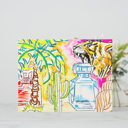 Tiger Art (Staand voorkant)