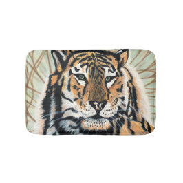 Tiger Art Color Pencil Tekening Badmat