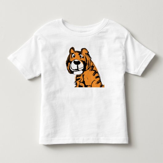 Tiger Art Kinder Shirts (Voorkant)