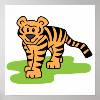 Tiger Art Poster