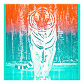 Tiger Art Print Foto Afdruk (Voorkant)