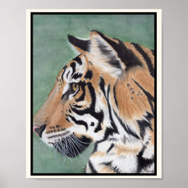 TIGER Art Print Geschikt voor Framing Miranda