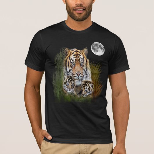 Tiger art t-shirts (Voorkant)