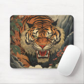 Tiger Aziatische Traditionele Muismat (Met muis)