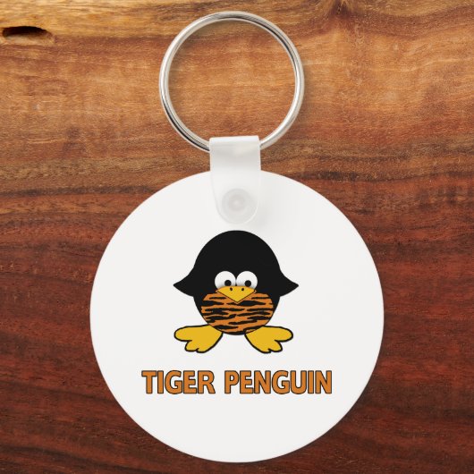 Tiger Baby Penguin Sleutelhanger (Voorkant)