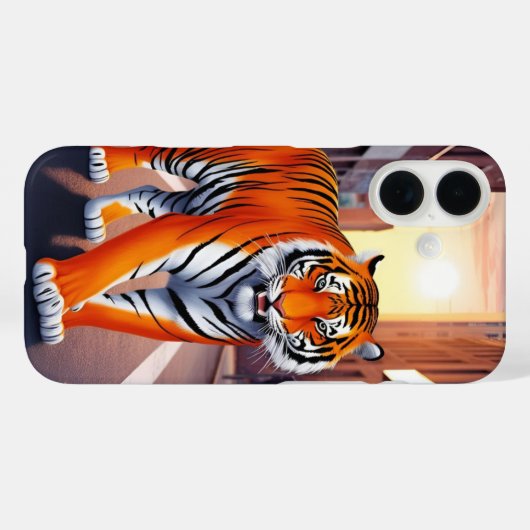 Tiger Back Cover voor iPhone 16 (Achterkant (horizontaal))
