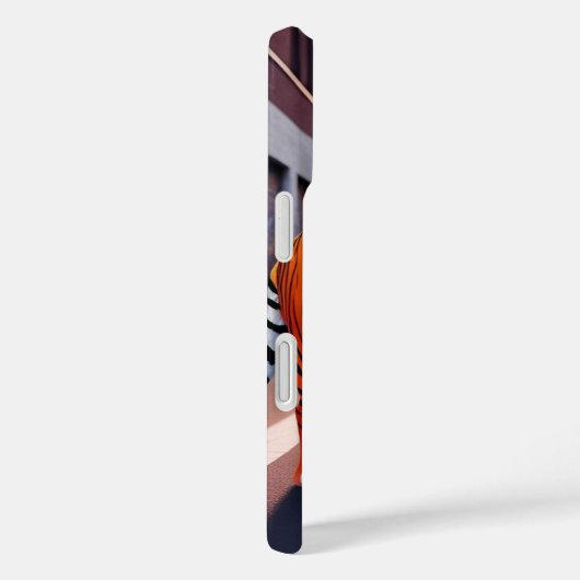 Tiger Back Cover voor iPhone 16 (Achterkant / Rechts)