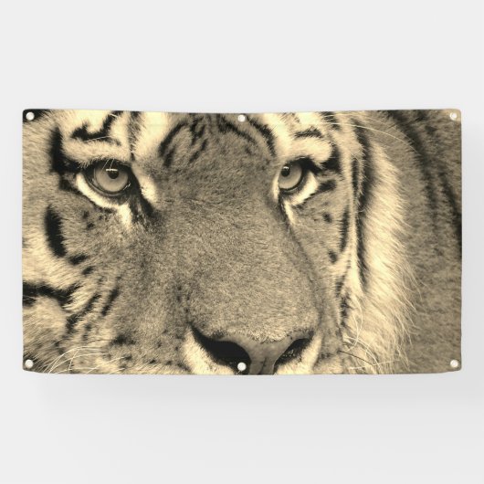 TIGER Banner MET GROMMET (Horizontaal)