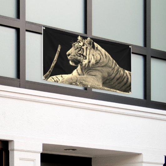 TIGER Banner MET GROMMETS (Buitenkant Gebouw)