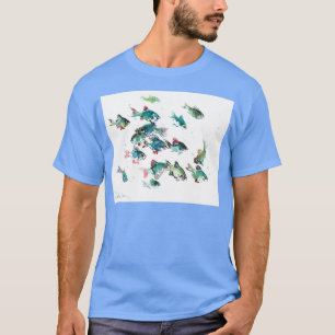 Tiger Barb Aquarium vis T-shirt
