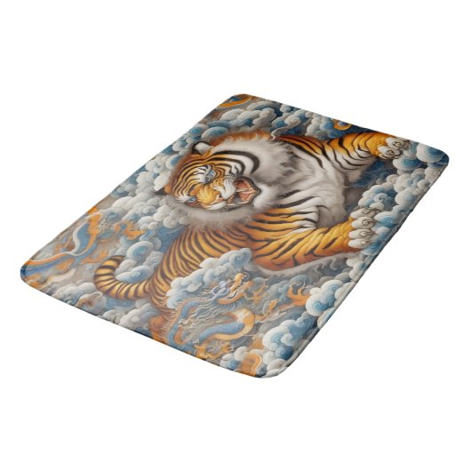 Tiger Bath Mat (Gekanteld)