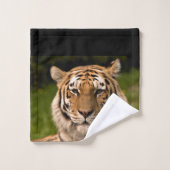 Tiger Bathroom Towel Set Bad Handdoek (Wasdoekje)