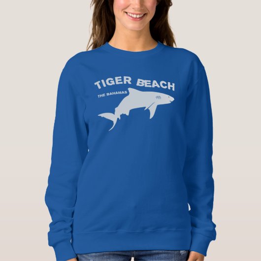 Tiger Beach - het Bahamas Shark Diving Sweatshirt (Voorkant)