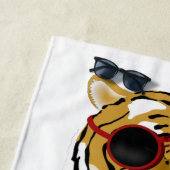Tiger Beach Towel Strandlaken (In situ)