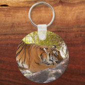 Tiger Bengali 001 Sleutelhanger (Voorkant)
