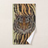 Tiger betoveren  bad handdoek (Handdoek)