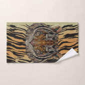 Tiger betoveren  bad handdoek (Handdoek)