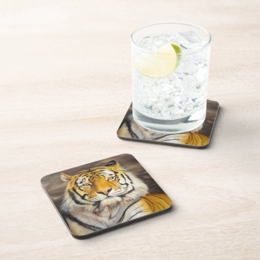 tiger  bier onderzetter (Rechterzijde)