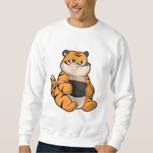 Tiger bij Eten met Bowl Trui