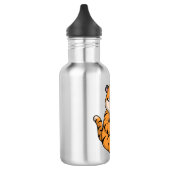 Tiger bij Eten met Bowl Waterfles (Links)