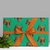 Tiger Birthday Cadeaupapier