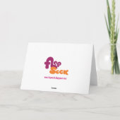 Tiger Birthday Card Kaart (Achterkant)